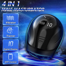 Load image into Gallery viewer, Male Sex Toys Penis Vibrator for Men - Adult Toys Male Masturbator Penis Stroker with LCD APP Control 10 Vibrating Modes, 360° Wrapping Glans Blowjob Trainer, Adult Sex Toys Games Increase Endurance