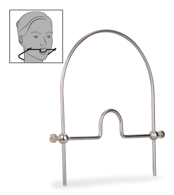 Adjustable metal ball gag