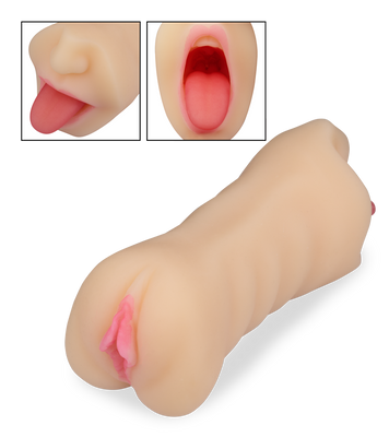 Christy realistic stroker with mouth and vagina