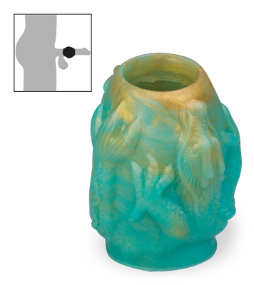 Dragon cock sleeve 2.25 inches