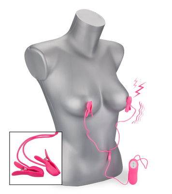 Electro-shock nipple clamps