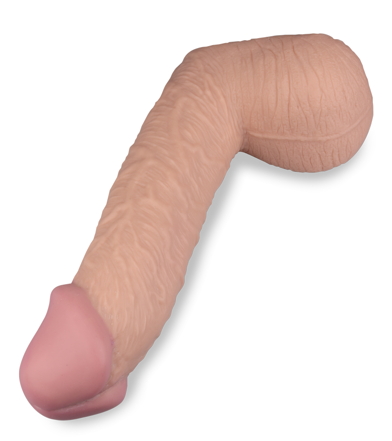 Elijah girthy dildo for sex machine