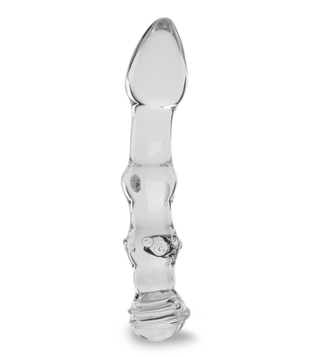 Flow glass dildo