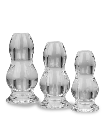 Glyp set of 3 tunnel anal plugs