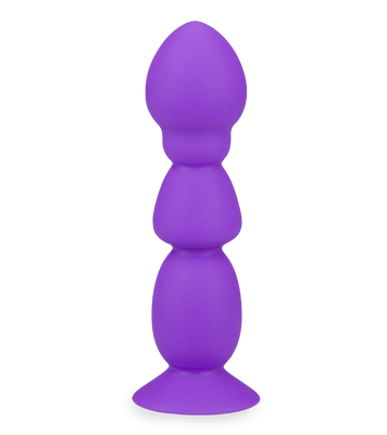 Large beaded anal dildo
