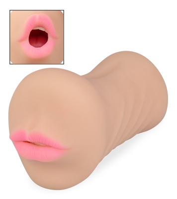 Lia super-realistic sucking mouth