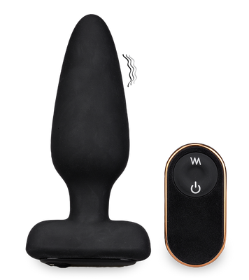 Mars remote control vibrating butt plug