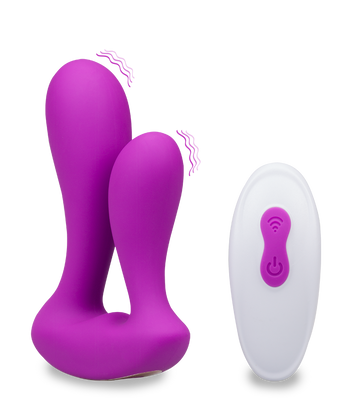 Number double penetration vibrator