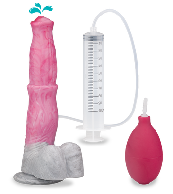 Pegasus ejaculating horse dildo with suction cup