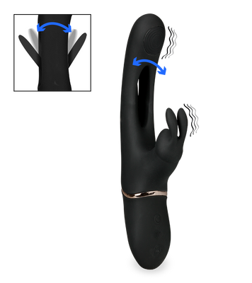Peony G-spot tapping rabbit vibrator