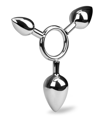 Pepper triple metal anal plug