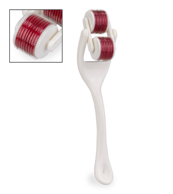 Red and white double Wartenberg pinwheel