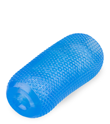 Ribbed double-entry manual masturbator