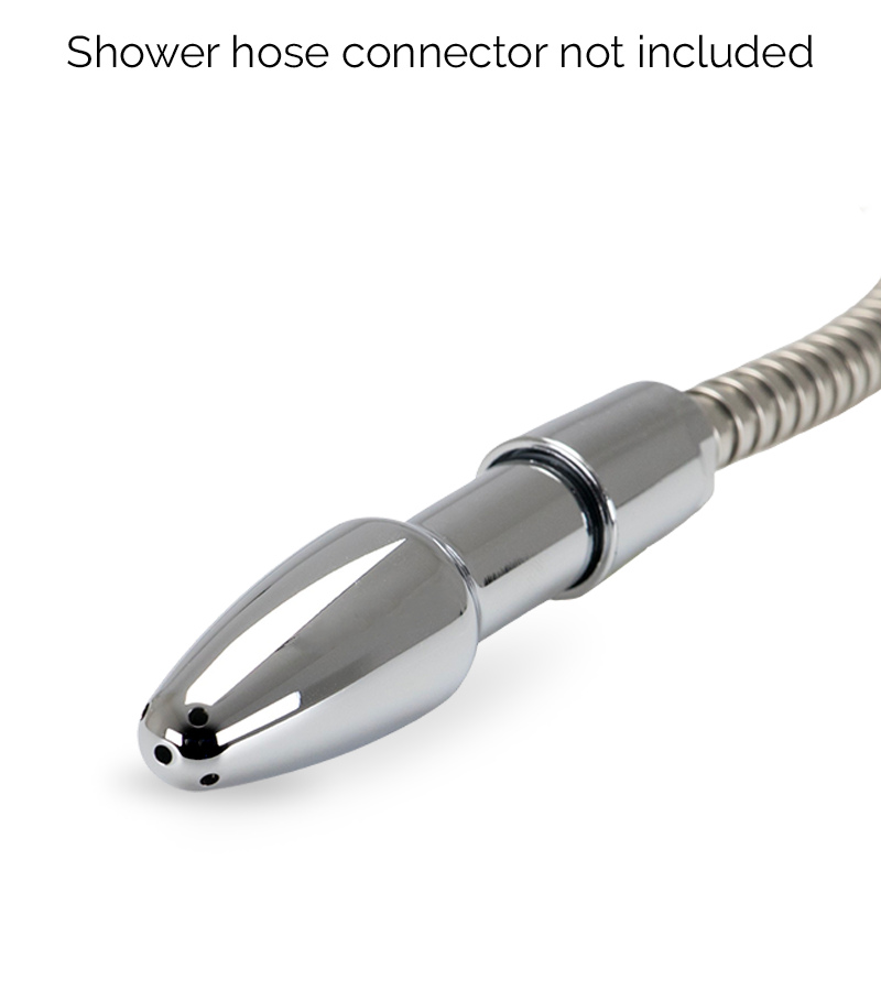 Shower head attachment enema rocket anal plug