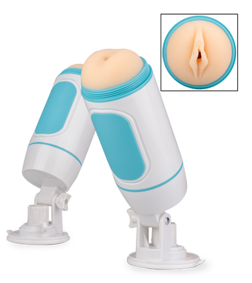 Sometimes double-entry suction cup masturbator