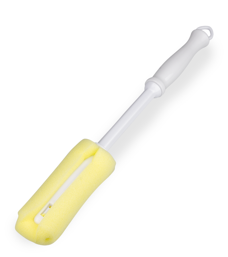 Sponge brush for sex toys