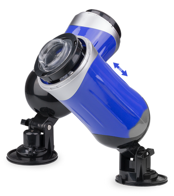 Telescopic pump and thrust masturbator