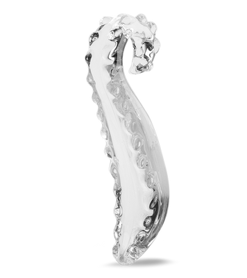 Tentacle glass dildo