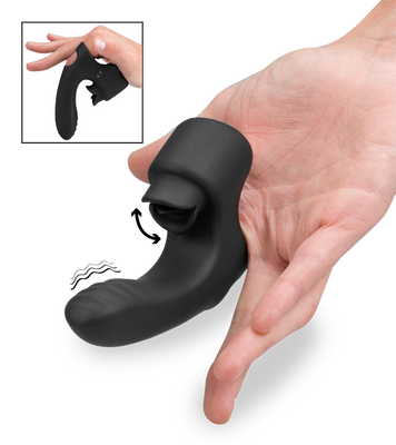 Uncanny finger vibrator