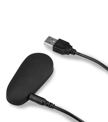 Vibrating inflatable prostate stimulator