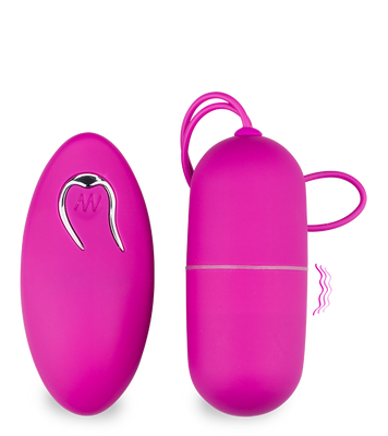 Wireless silicone vibrating love egg - 12 vibrations