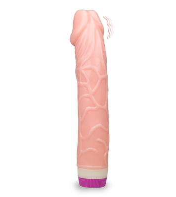 XL-length big tip vibrating dildo